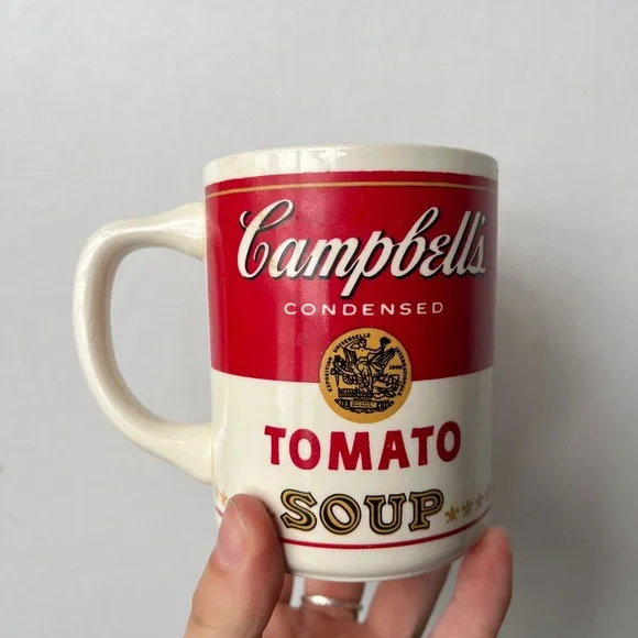 VTG Red and White Campbell's Mug - Picture 2 of 5